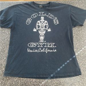 Mens Gold’s Gym Venice Beach tshirt XL black